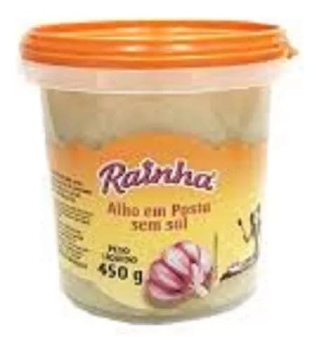 Alho Em Pasta Sem Sal Rainha 200g