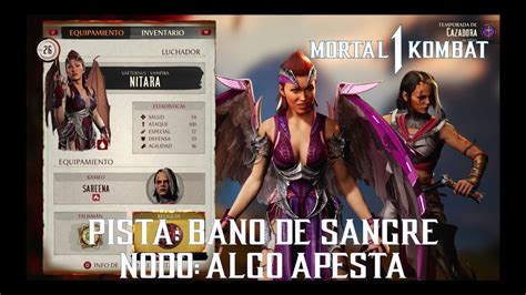 Mortal Kombat 1 Invasion T4 Bosque Viviente Pista BAÑO DE SANGRE