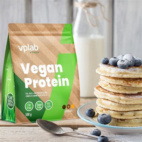 VPLAB Vegan Protein 500g Boost