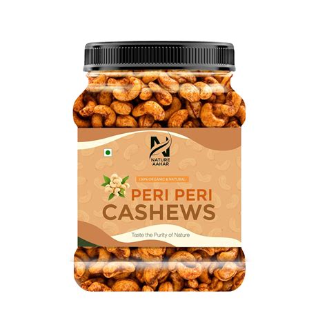 Nature Aahar Premium Peri Peri Flavoured Cashew Spicy Peri Peri