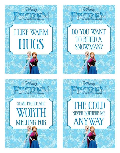 Best Frozen Printable Food Tags Pdf For Free At Printablee Frozen