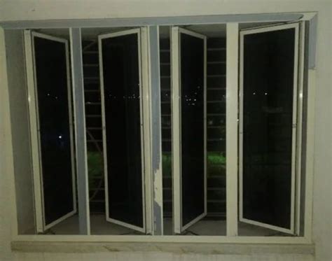 Powder Coated Polished Aluminium Glass Hinged Window For Home Modern