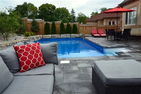 Even A Small Backyard Can Have A It All Contemporary Pool