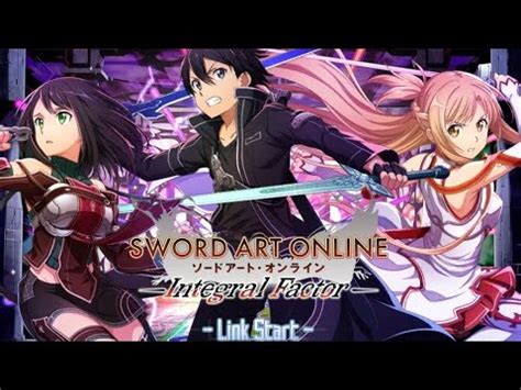 Sword Art Online Integral Factor New Android IOS Gameplay Video