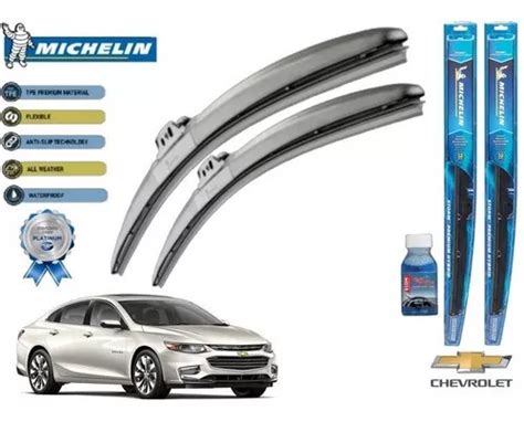 Par Plumas Limpiabrisas Chevrolet Malibu Michelin Env O Gratis