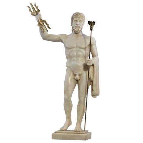 Zeus Temple Sculpture Ancient Greek God King Of All Gods Artifact