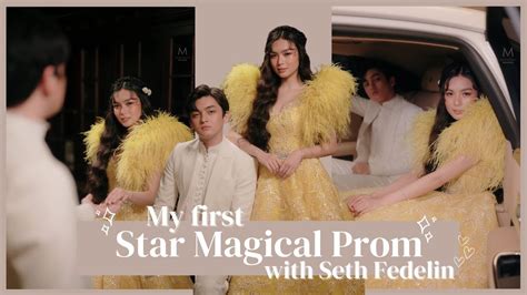 My First Star Magical Prom With Seth Fedelin Francine Diaz Youtube