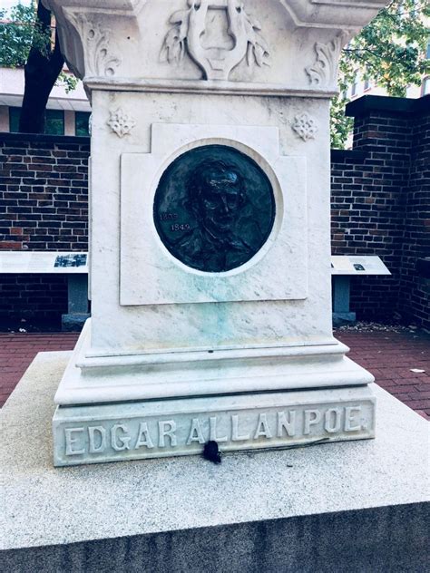 Edgar Allan Poe Memorial Grave