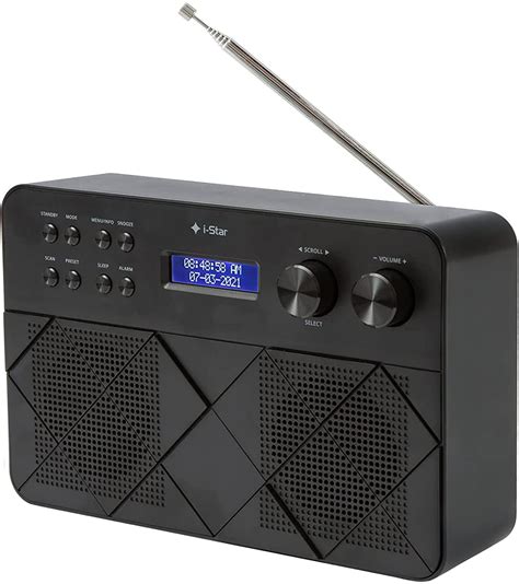 Radio Portable Dab Dab Plus FM Haut parleurs Stéréo sur Piles et à