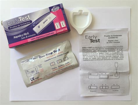 Prueba Embarazo Test De Embarazo Individual Early Test 9 990 En