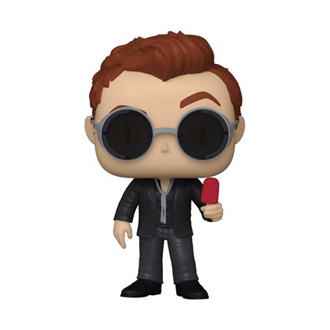 Funko Pop Tv Good Omens Crowley With Apple With Chase