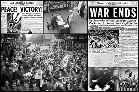 WWII VJ Day celebrations: Victory - and peace - at last after Japan surrenders (1945) - Click ...