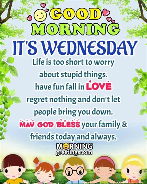 Wonderful Wednesday Quotes Wishes Pics Morning Greetings Morning