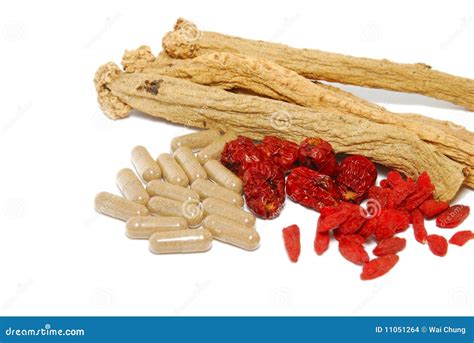 Chinese Traditional Medicine And Western Medicine Stock Photo Image