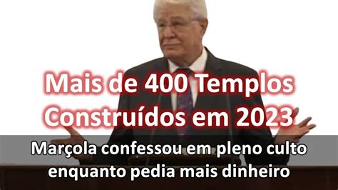 CCB 400 igreja construidas em 2023 é mais de uma por dia Declarou o