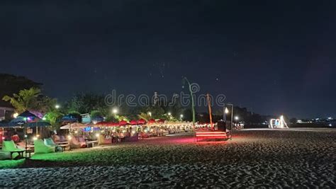 Seminyak Playa Doble Seis Bali Indonesia Imagen De Archivo