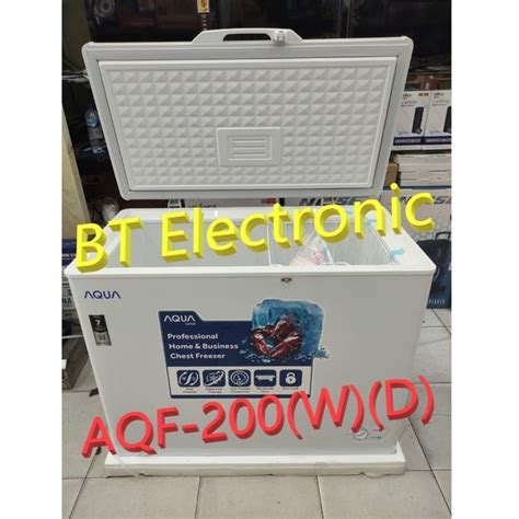 Jual Chest Freezer Aqua Aqf W D Aqf Box Pembeku Liter