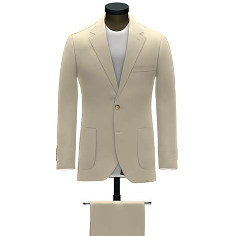 Enzo Custom Ivory Zurich Suit