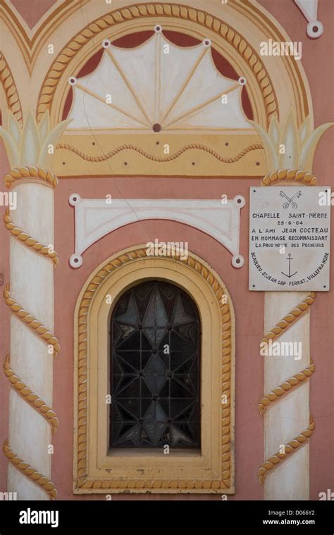 THE CHAPEL SAINT-PIERRE PATRON SAINT FISHERMEN DECORATED JEAN COCTEAU ...