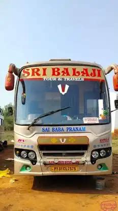 Sri Balaji Travels Online Bus Ticket Booking Bus Reservation Time