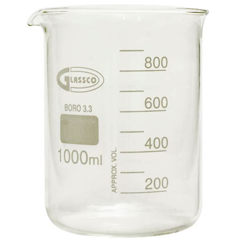 Laboratorio Cevallos VASO VIDRIO 1000 ML