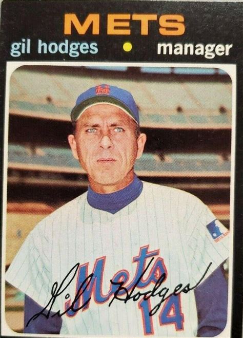 Gil Hodges Prices Topps Baseball Cards