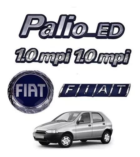 Kit Emblemas Palio Ed X Mpi Capo E Mala Mercadolivre