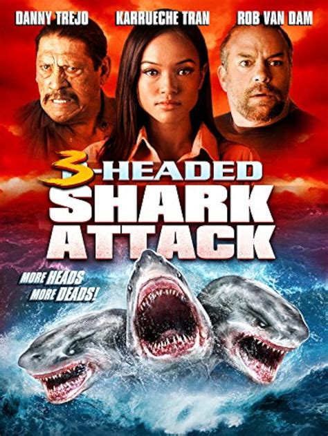 3 Headed Shark Attack 2015 Dual Audio Hindi 310MB BluRay ESub Download