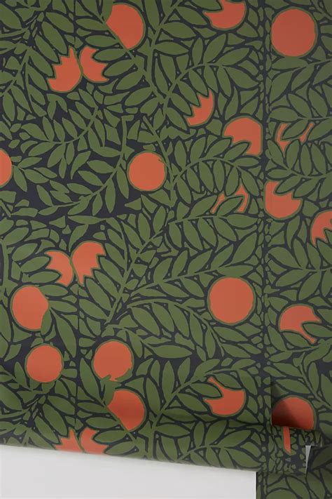 Orange Grove Wallpaper | Anthropologie