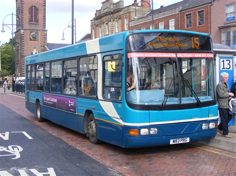 Arriva North East 1922 W93PRG DAF SB120 Wright Cadet A Photo On