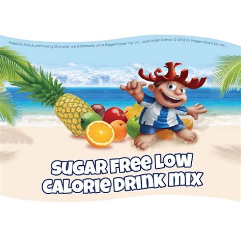 3x Packs Hawaiian Punch Polar Blast Drink Mix 8 Singles Each 88oz