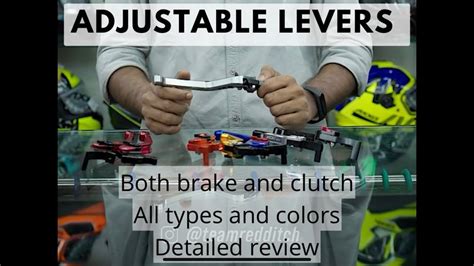 Adjustable Levers Clutch And Brake Foldable Moxi Levers Youtube