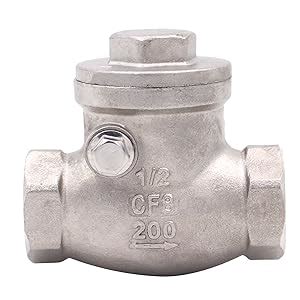 Amazon Derpipe Inch Swing Check Valve Wog Psi Stainless