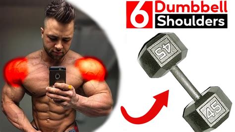 Best Exercises To Get Big Shoulders At Home With Dumbbells🔥🔥🔥 Shoulder