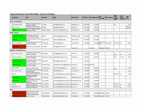 6 Excel Project Tracker Template - Excel Templates