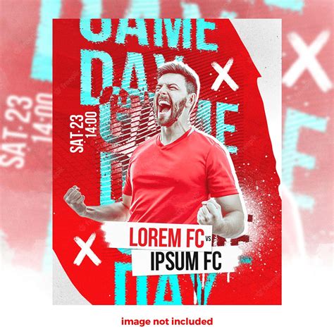 Premium Psd Game Day Social Media Template