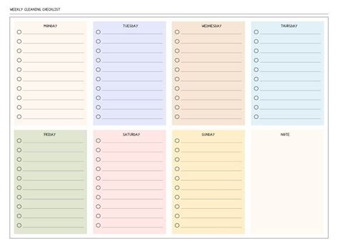 Editable Blank Checklists 13 Free PDF Printables Printablee