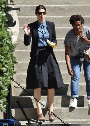 Alexandra Daddario on the set of ‘The Layover’ in Vancouver – GotCeleb