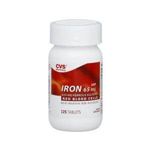 Upc Cvs Pharmacy Iron Mg Tablets