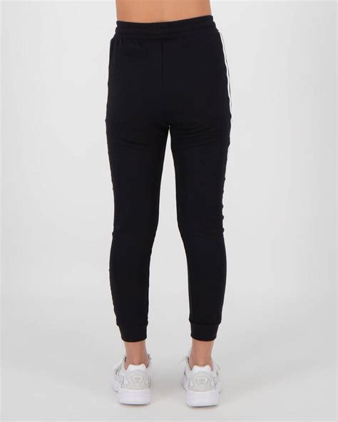 Shop Adidas Girls Trefoil Track Pants In Blackwhite Fast Shipping And Easy Returns City