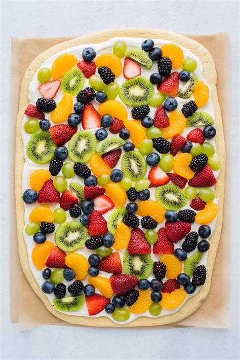 The Best Fruit Pizza Recipe The First Year