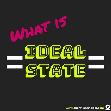 Ideal State — Operations Insider