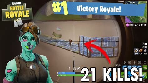 Solo Vs Squad 21 Kill Win Fortnite Battle Royale Gameplay Kod