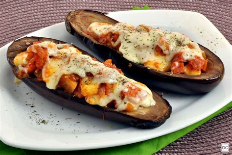 Berinjela Recheada Presunto E Queijo Guia Da Cozinha Berinjela