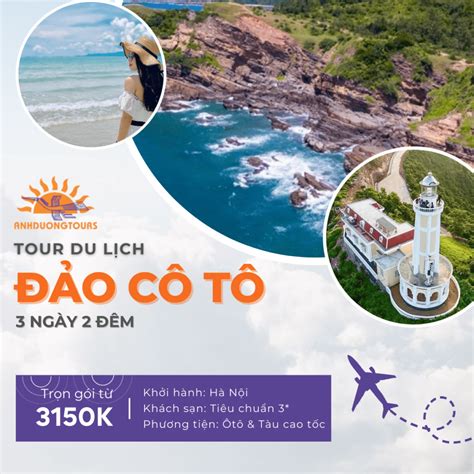 Tour Du Lịch Đảo Cô Tô 3 Ngày 2 đêm Từ Hà Nội Ánh Dương Tours