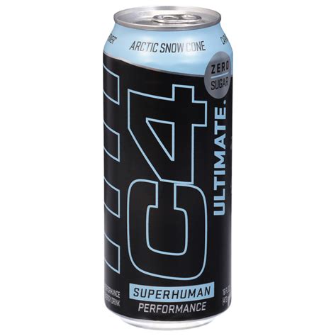 Save On C4 Ultimate Zero Sugar Artic Snow Cone Performance Energy Drink