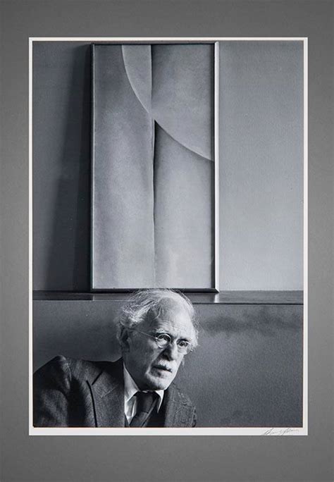 Alfred Stieglitz And Painting By Georgia O Keeffe At An American Place