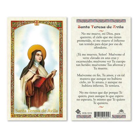 Oración de Santa Teresa de Ávila