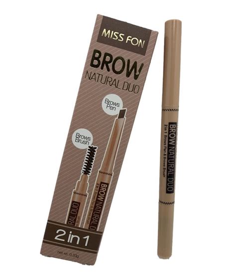 Caja Brow Natural Duo Miss Fon Ecoremates