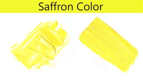 Saffron Color How To Make Saffron Color Color Mixing YouTube